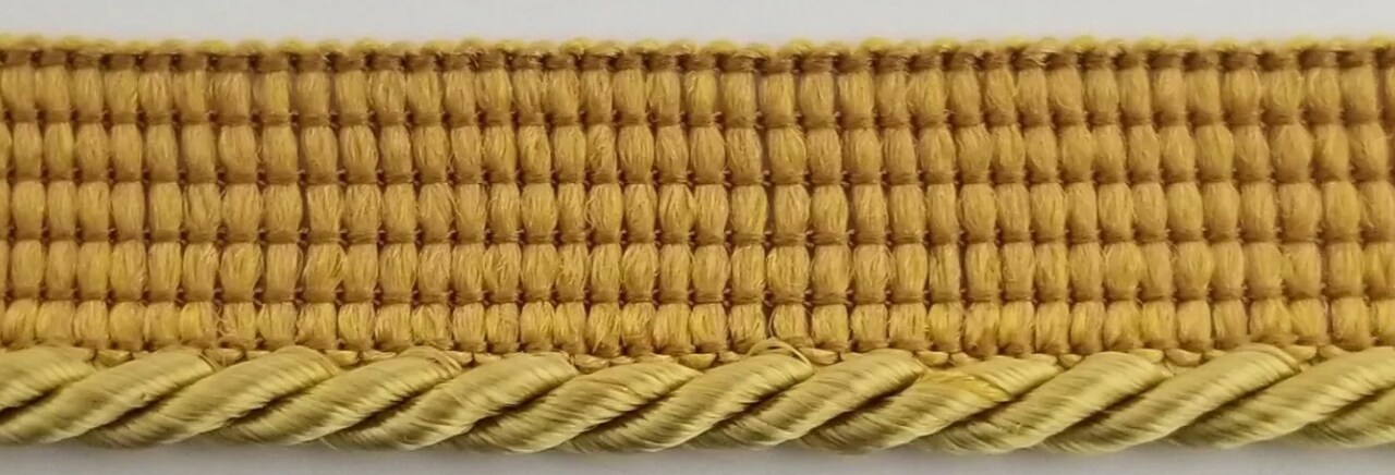 Twist Cord with Lip Piping Trimming - 8 Yards- Many Colors Available!